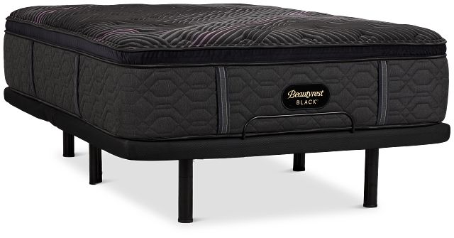Beautyrest Black Series Two Plush Pillow Top Plus Adjustable Mattress Set