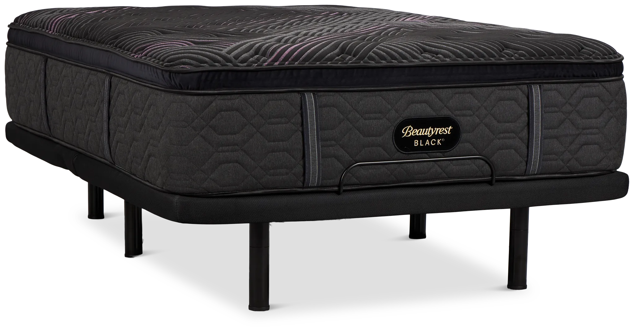 Beautyrest Black Series Two Plush Pillow Top Plus Adjustable Mattress Set