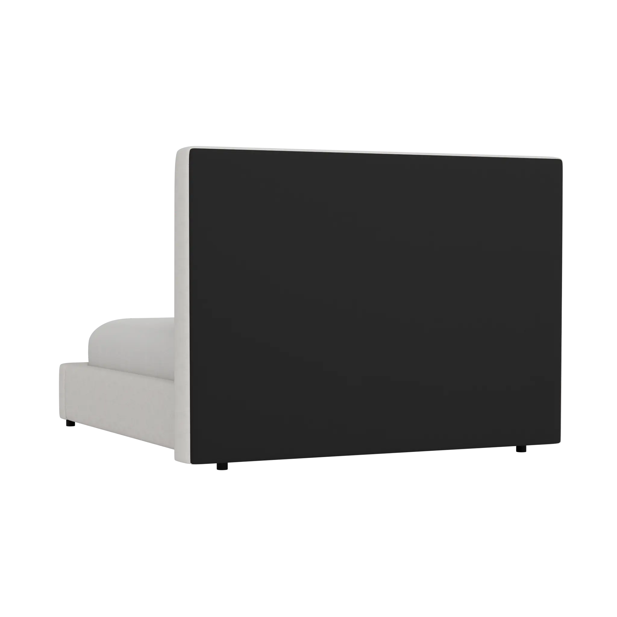 Grayton Linen Light Beige 54" Upholstered Platform Bed Grayton Linen Light Beige 54" Upholstered Platform Bed