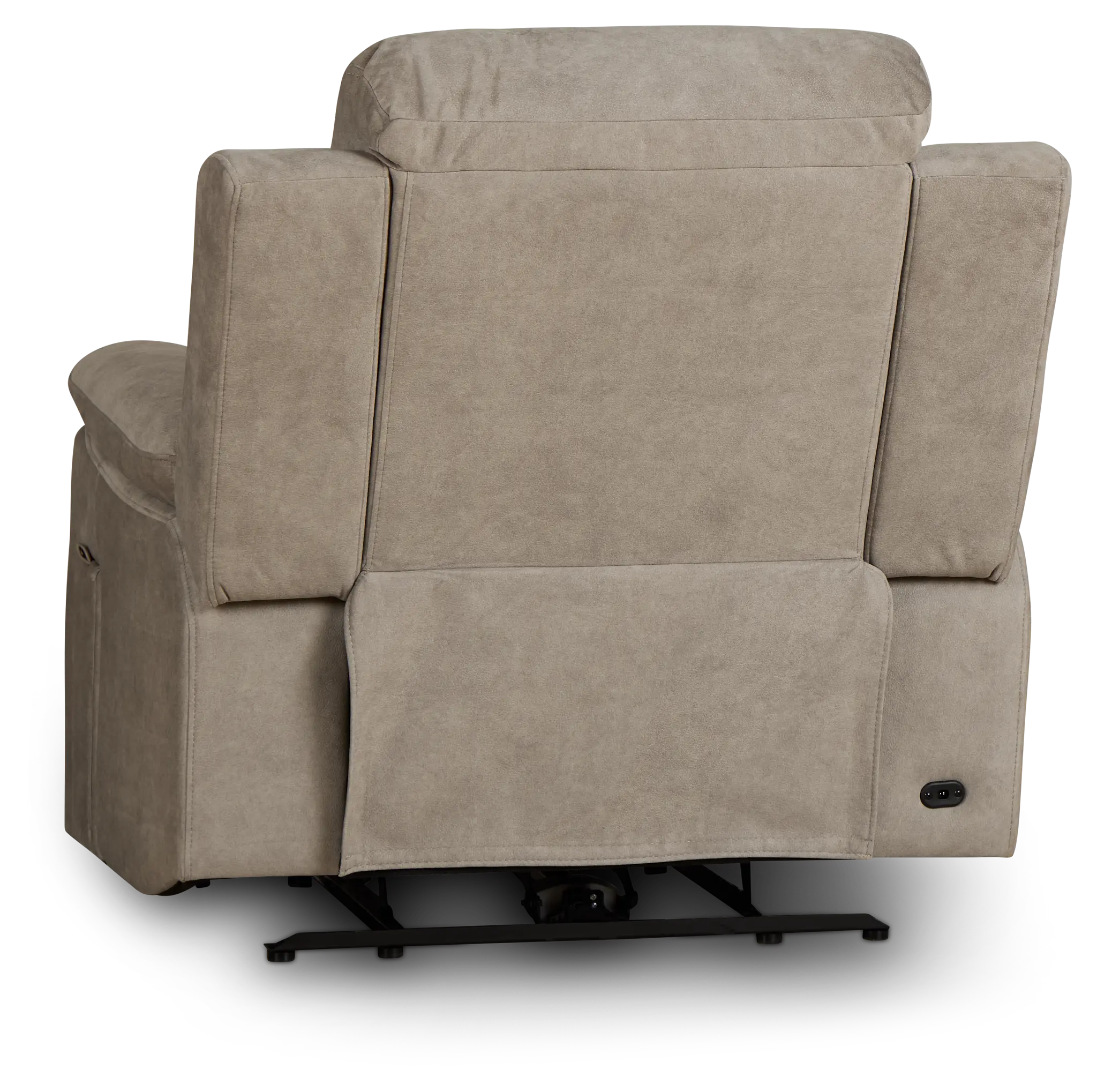 Benson Beige Micro Power Recliner Benson Beige Micro Power Recliner