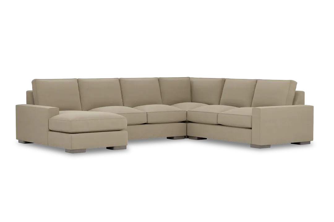 Edgewater Elite Taupe Medium Left Chaise Sectional Edgewater Elite Taupe Medium Left Chaise Sectional