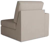 Citymod Beige Fabric Left Chair