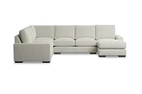 Edgewater Lucy Light Beige Medium Right Chaise Sectional