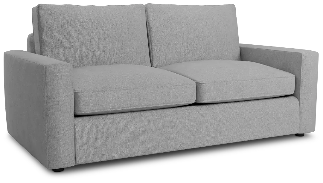 Siesta Revenue White Fabric Sofa Siesta Revenue White Fabric Sofa
