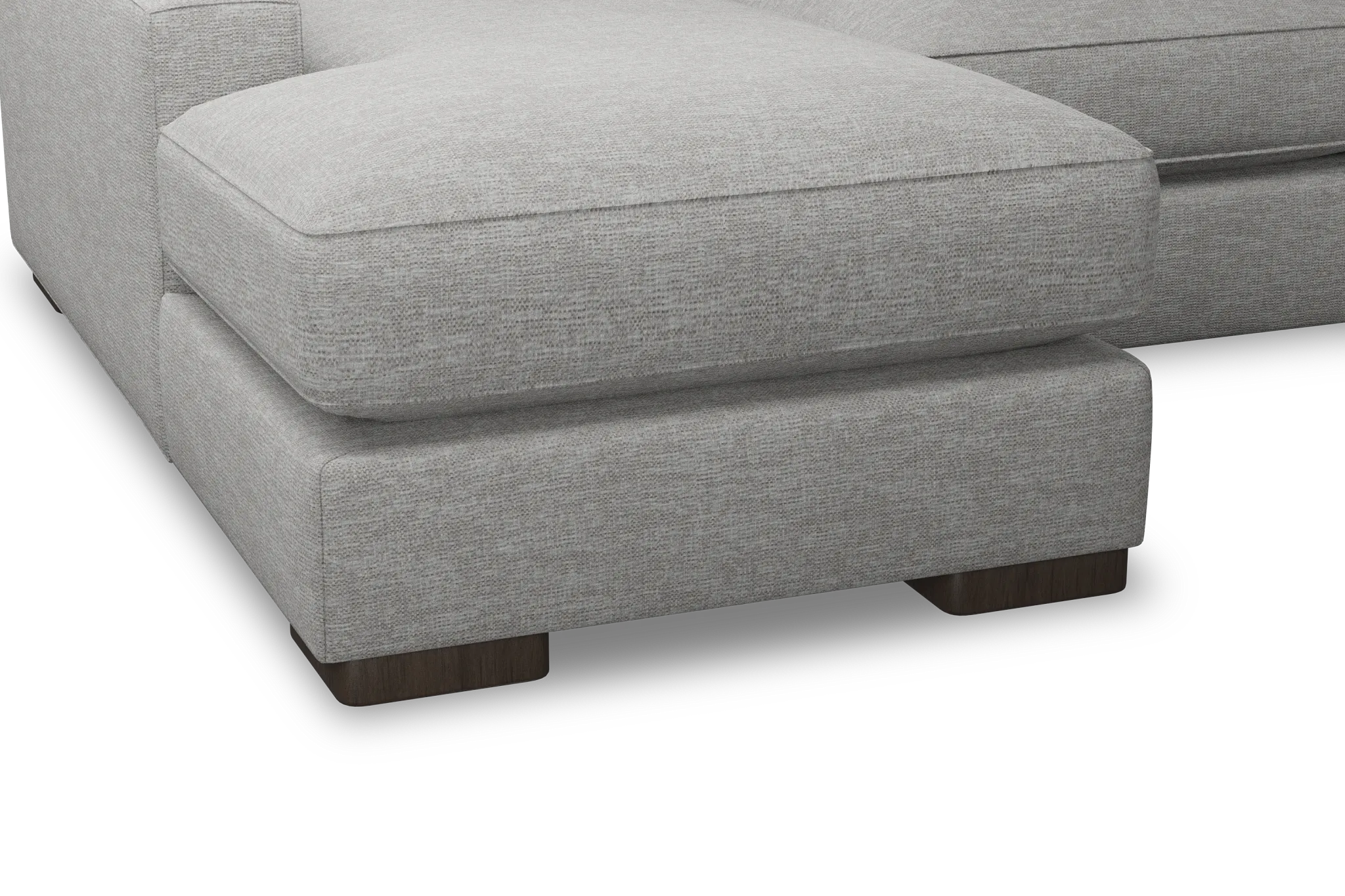 Edgewater Victory Gray Large Left Chaise Sectional