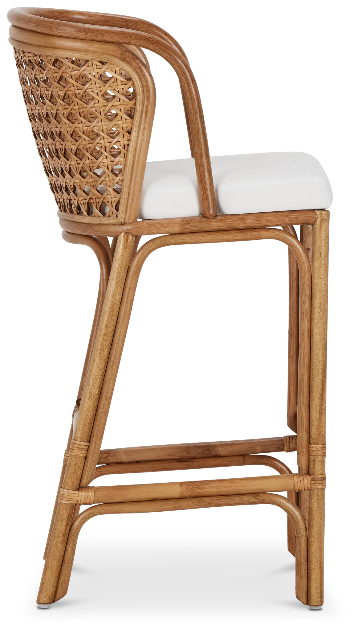 Maui Light Tonewoven 30" Upholstered Barstool