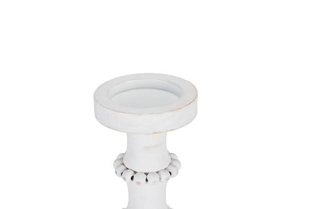 Brock White 14" Candle Holder