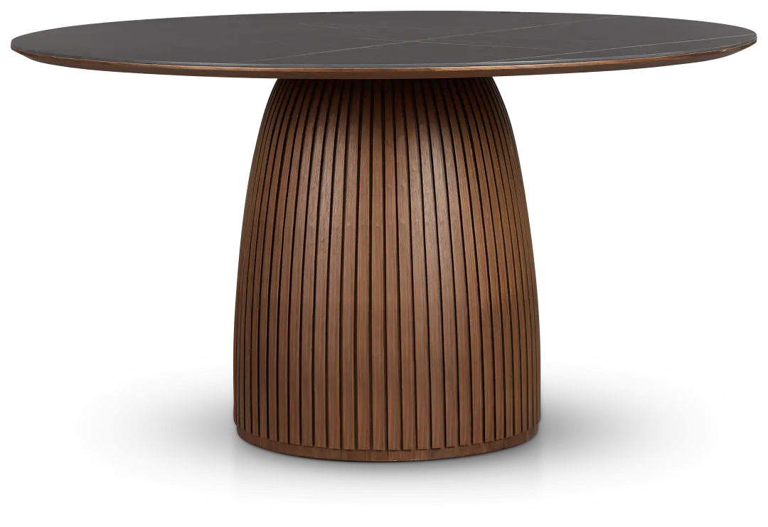 Wayne Two-tone Stone Round Table