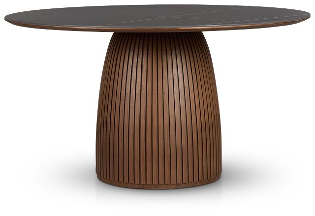 Wayne Two-tone Stone Round Table