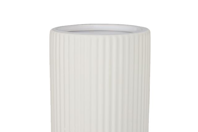 Rivi White Medium Vase
