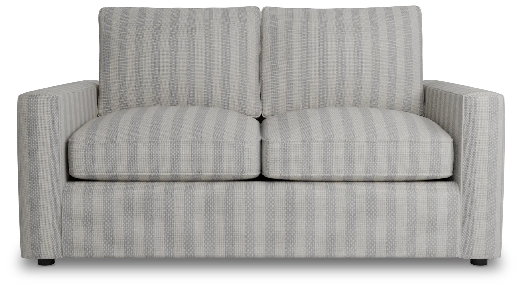 Siesta Sea Lane Light Gray Fabric Loveseat Siesta Sea Lane Light Gray Fabric Loveseat