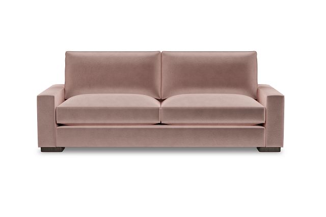 Edgewater Joya Light Pink 96" Sofa W/ 2 Cushions