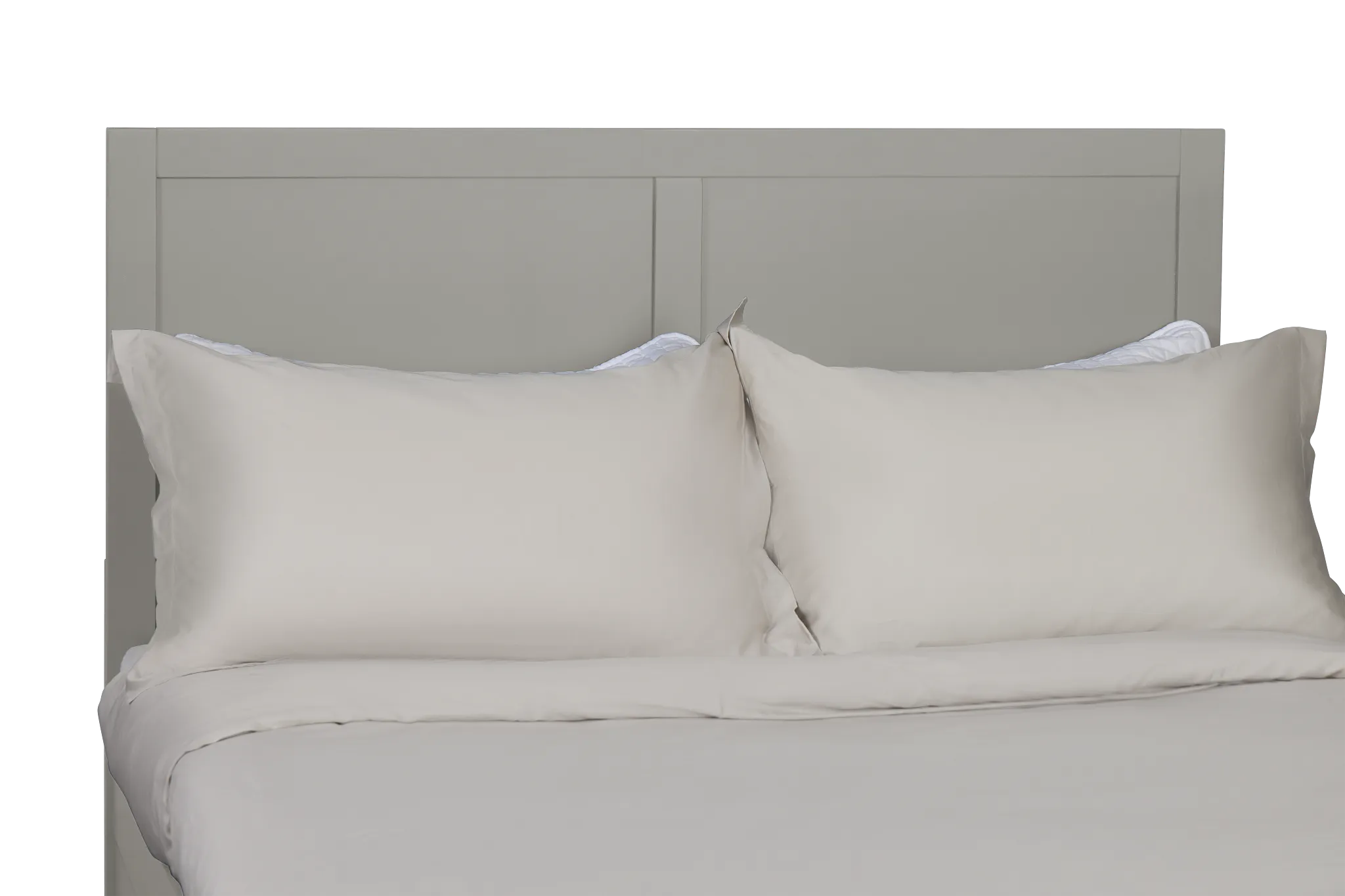 Charleston Gray Panel Bed