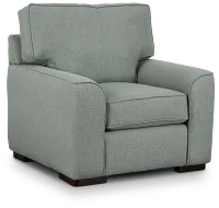 Austin Green Fabric Chair