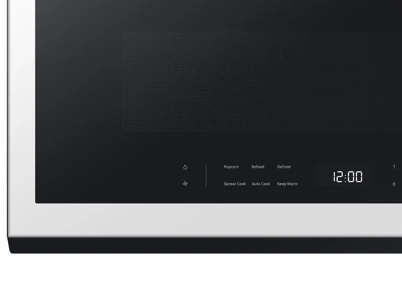 Samsung Bespoke Series White Over-the-range Microwave