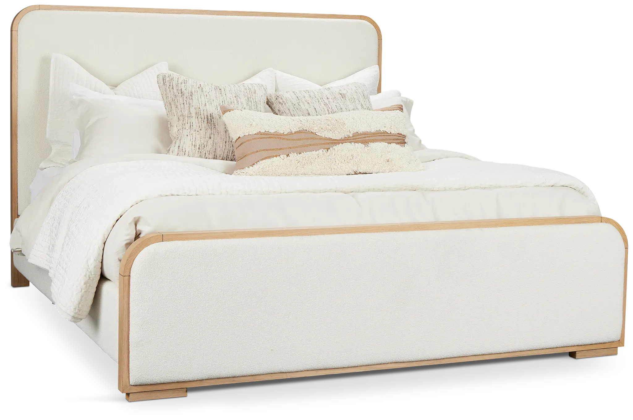 Malibu Light Tone Uph Panel Bed Malibu Light Tone Uph Panel Bed