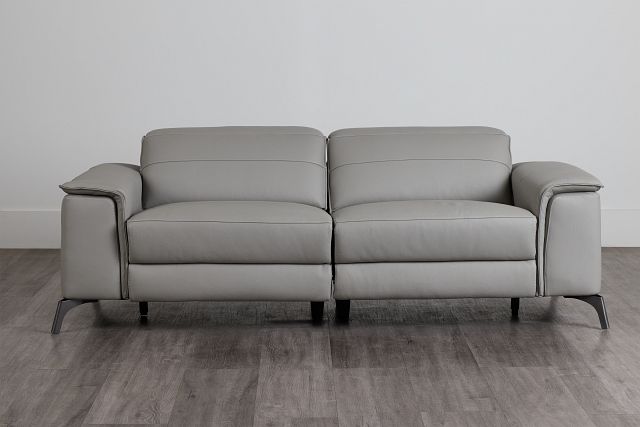 Pearson Gray Leather Sofa (0)