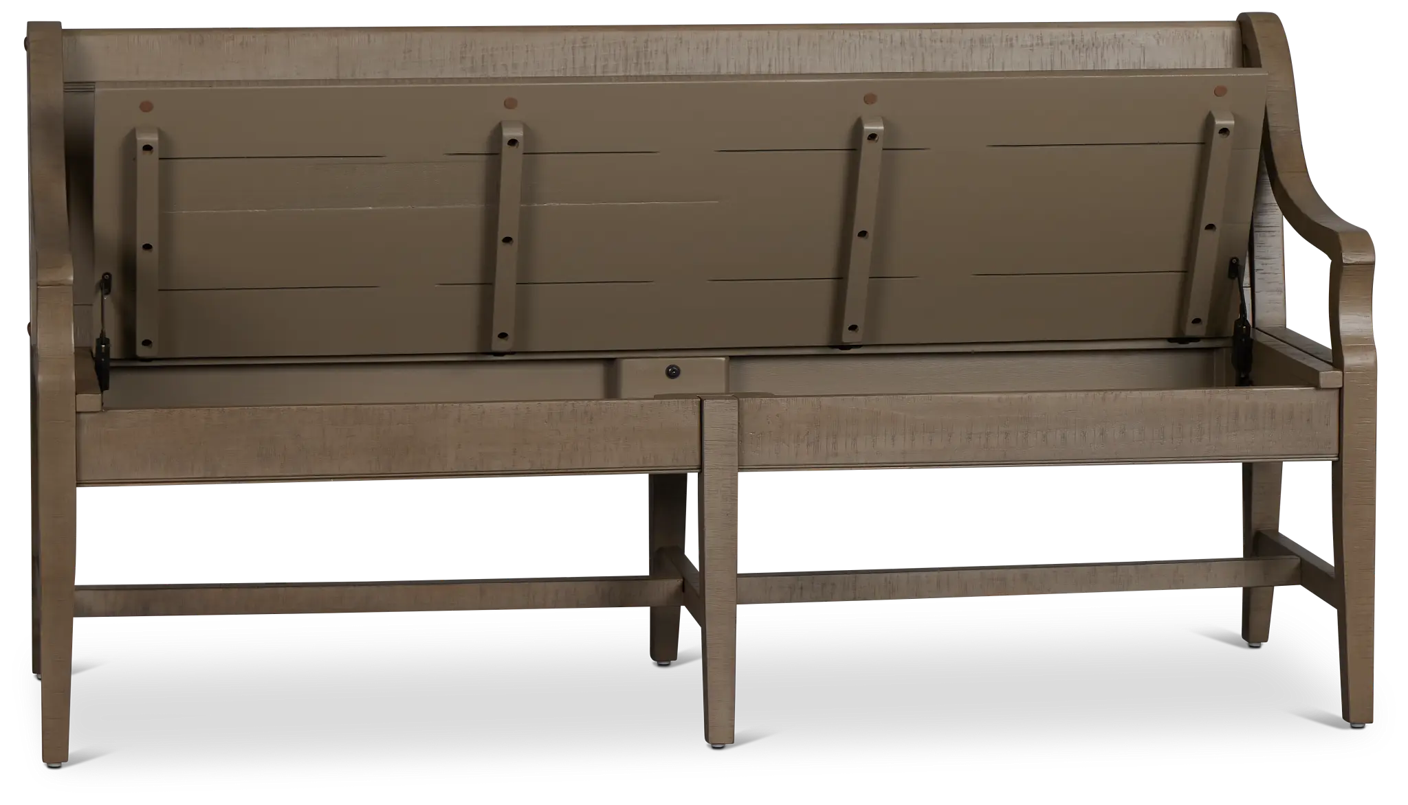 Heron Cove Light Tone Storage Dining Bench Heron Cove Light Tone Storage Dining Bench