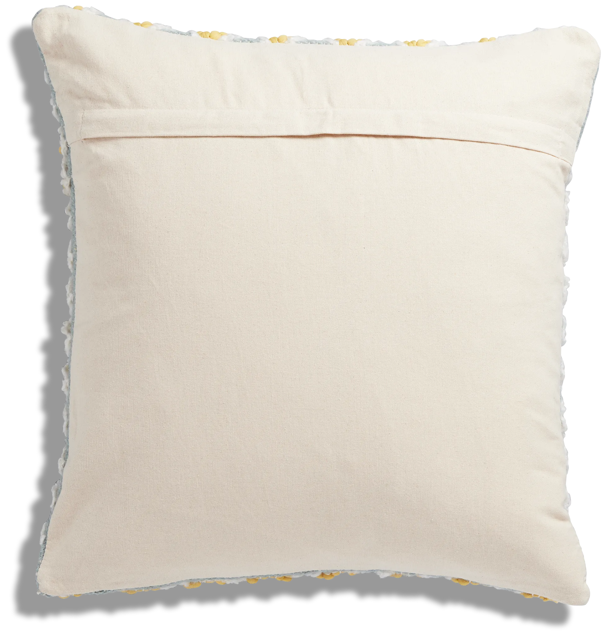 Cecily White 22" Accent Pillow
