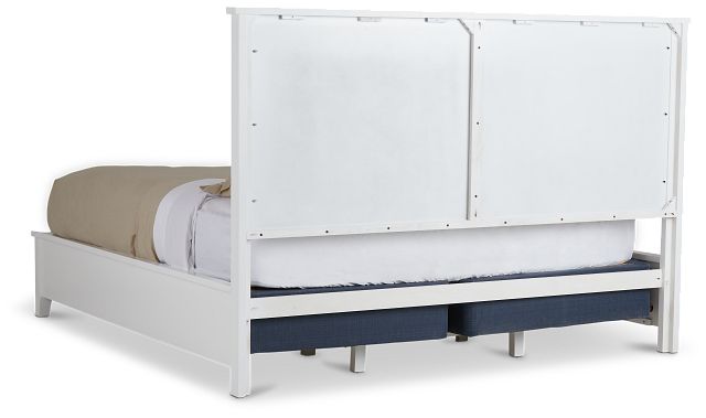 Nantucket White Platform Bed