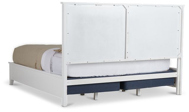 Nantucket White Panel Bed