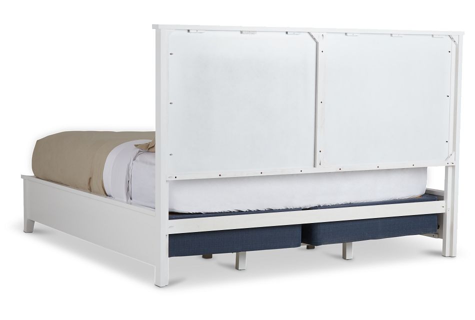 Nantucket White Platform Bed
