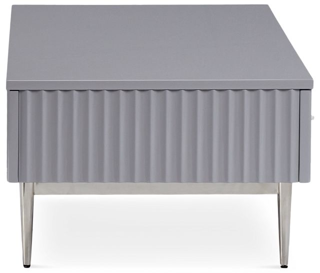 Surge Gray Rectangular Coffee Table