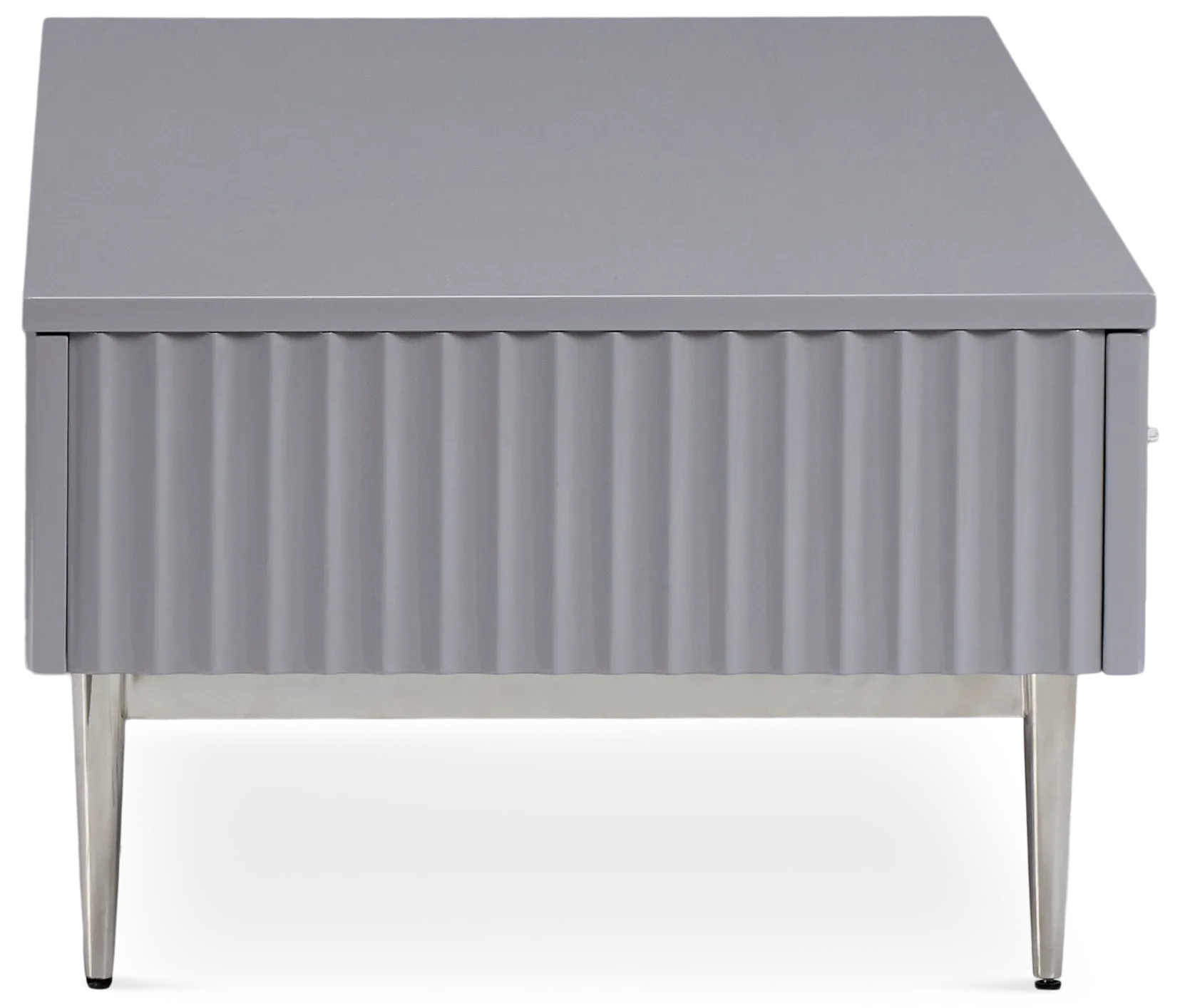 Surge Gray Rectangular Coffee Table