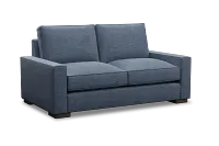 Edgewater Elevation Dark Blue Loveseat