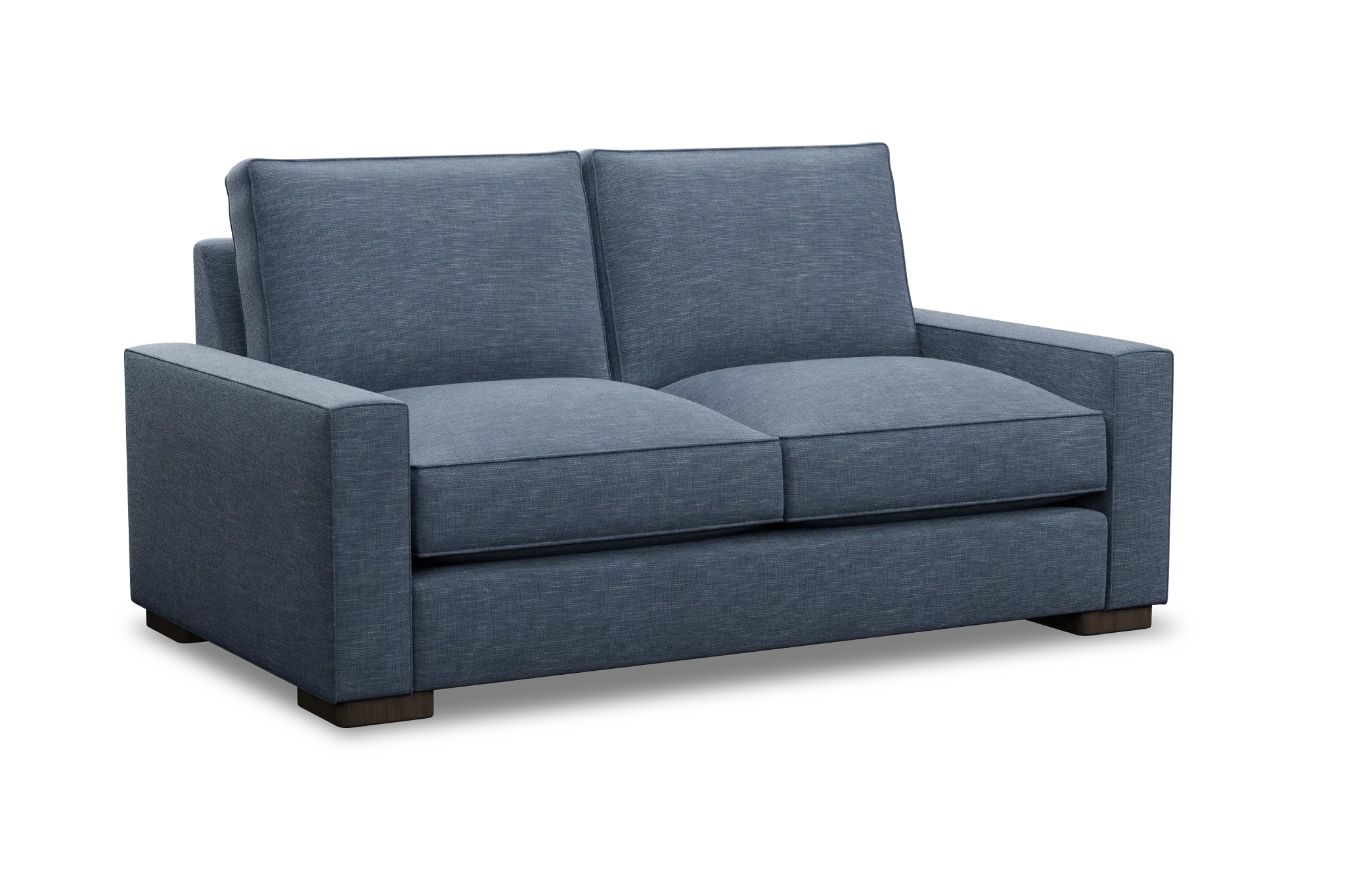 Edgewater Elevation Dark Blue Loveseat