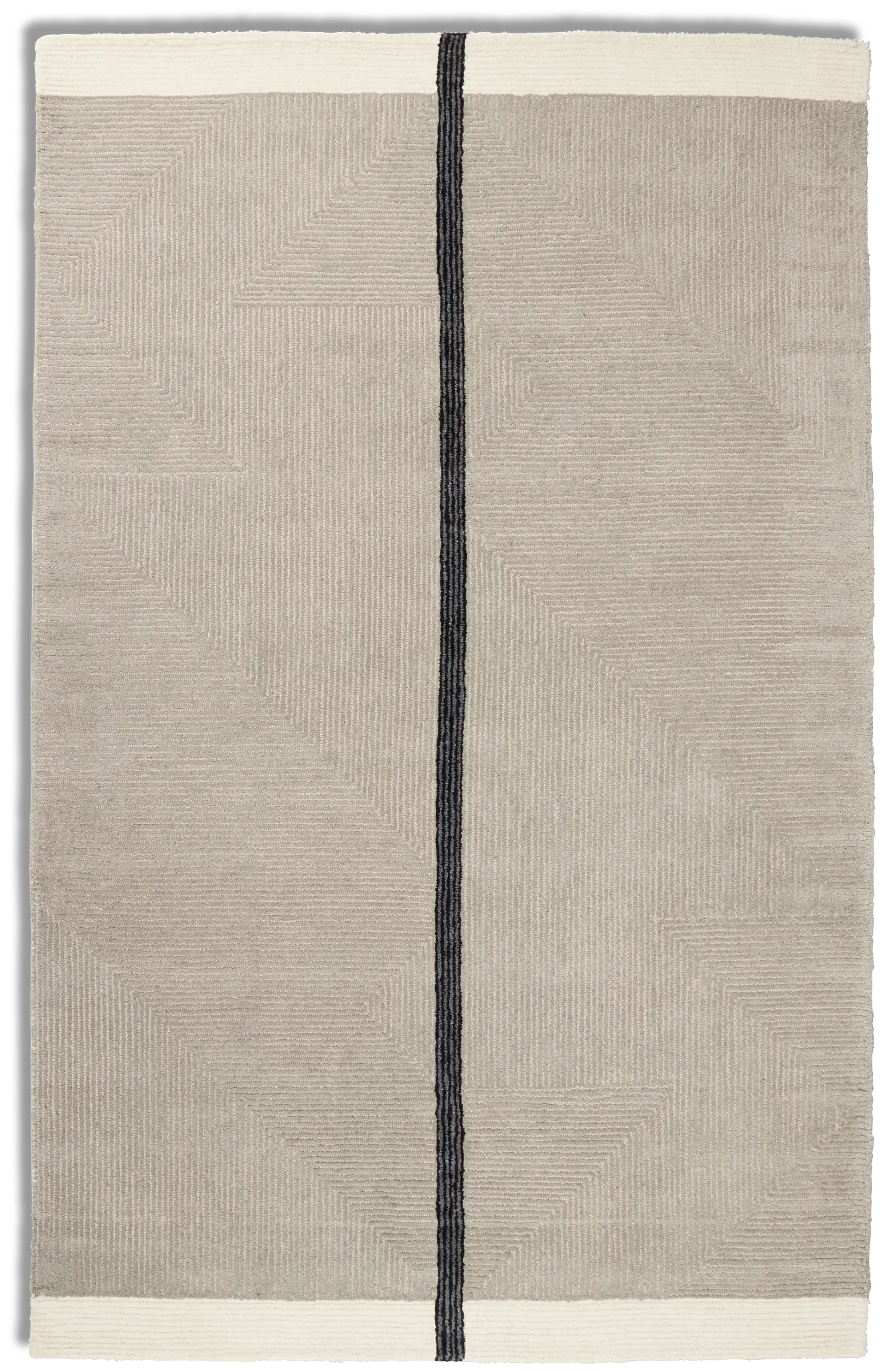 Linesi Dark Gray 8x10 Area Rug Linesi Dark Gray 8x10 Area Rug
