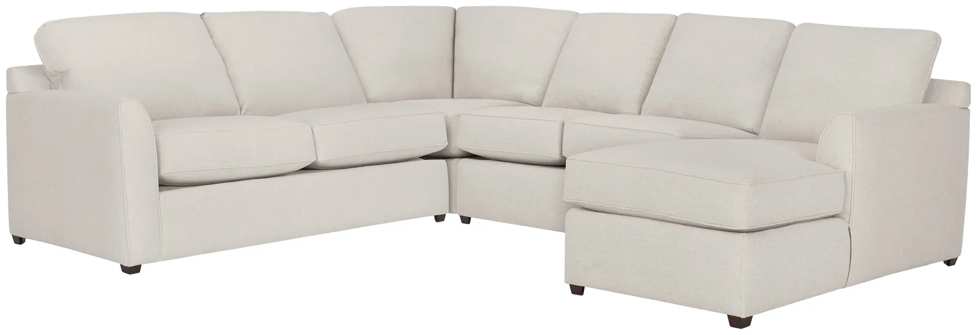 Asheville Light Taupe Fabric Medium Right Chaise Sectional Asheville Light Taupe Fabric Medium Right Chaise Sectional