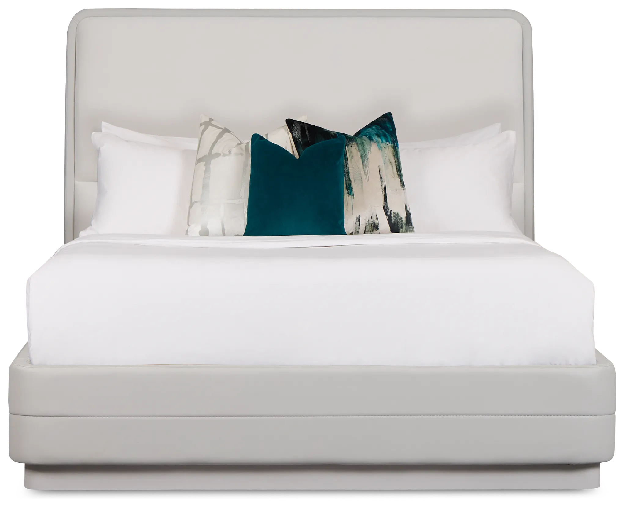 Sinfonia Gray Uph Platform Bed