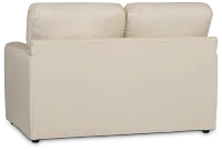 Rhodes Beige Fabric Loveseat