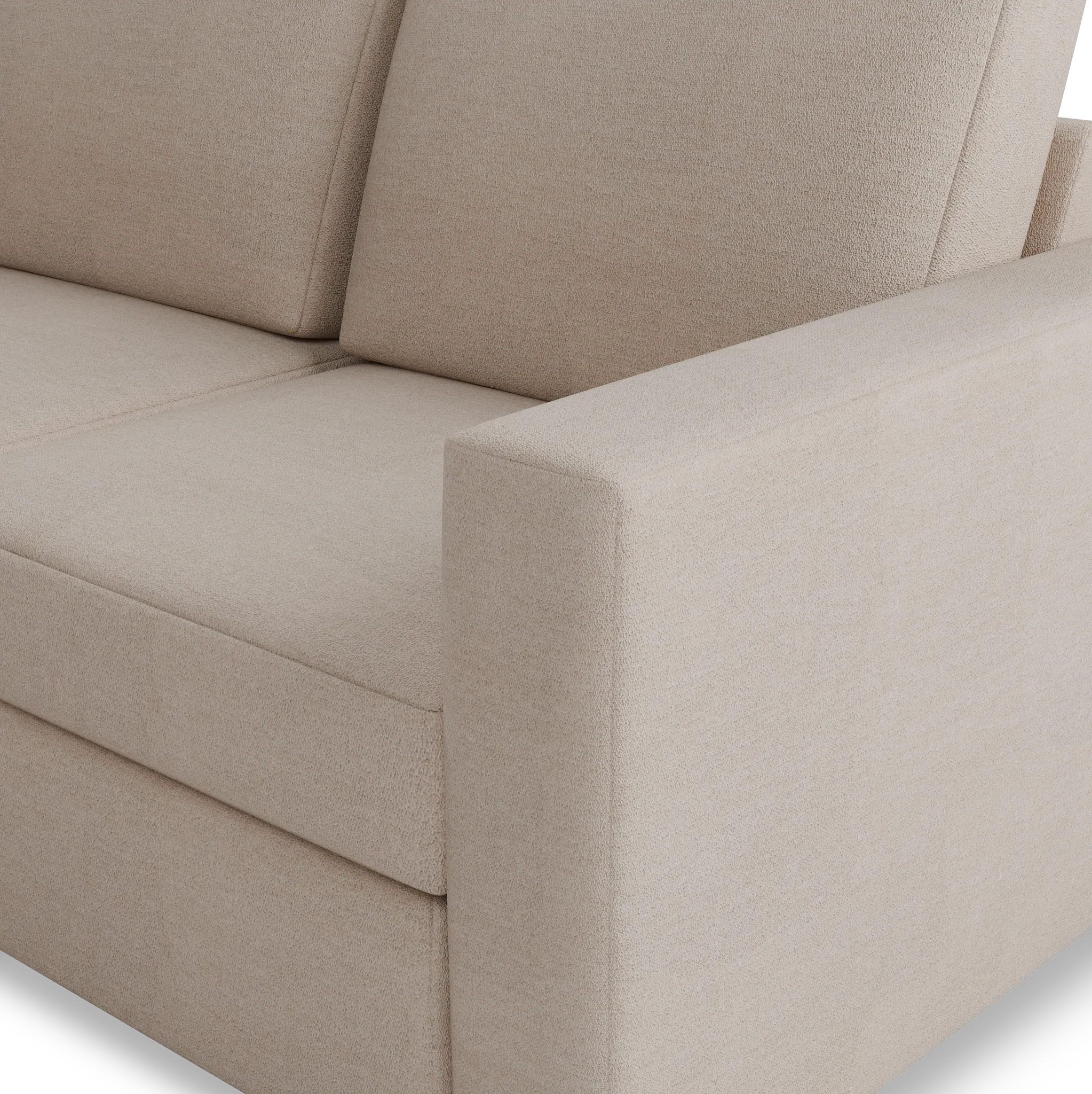 Citymod Beige Fabric 8-piece Modular Sectional