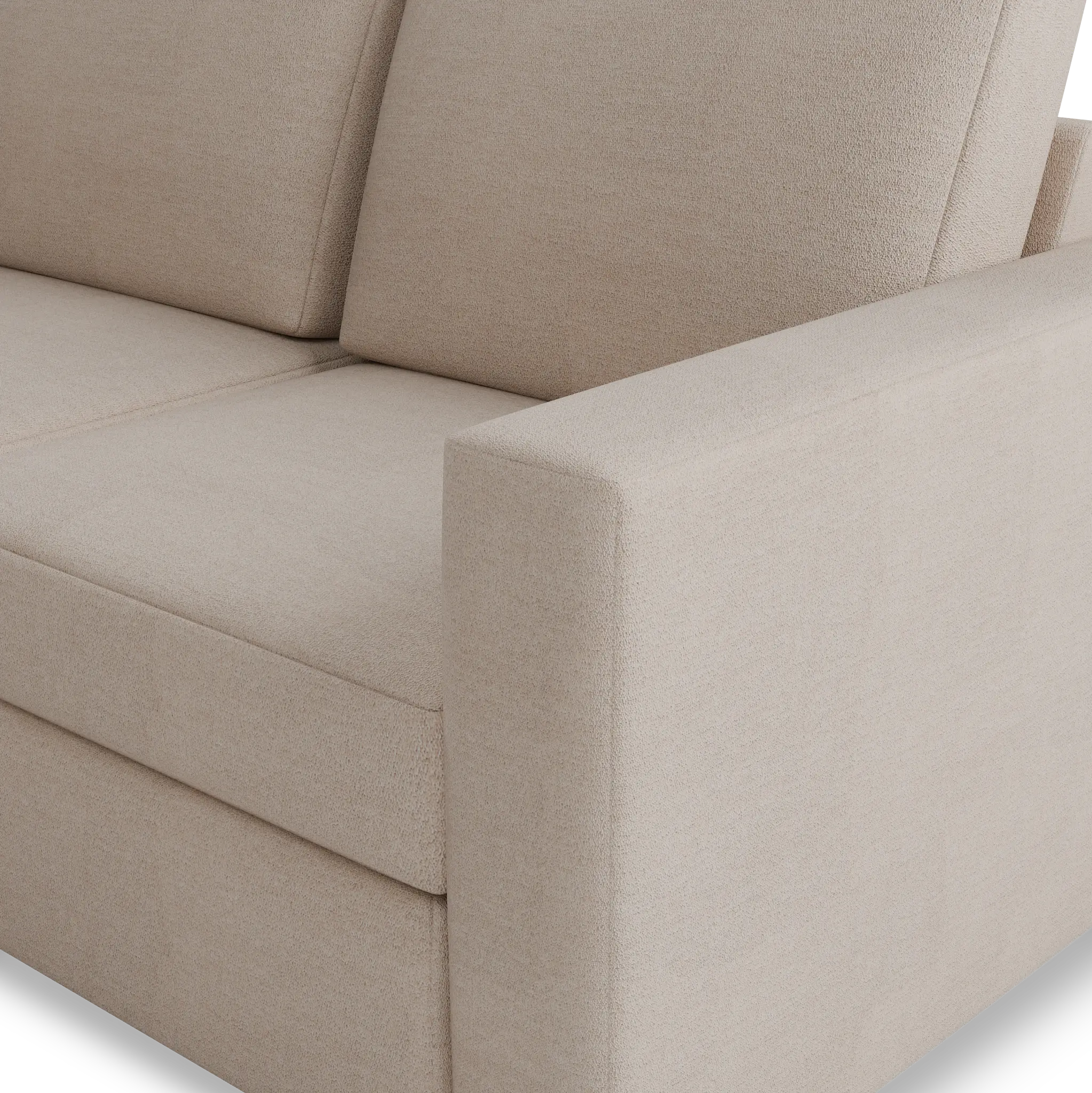 Citymod Beige Fabric 8-piece Modular Sectional Citymod Beige Fabric 8-piece Modular Sectional