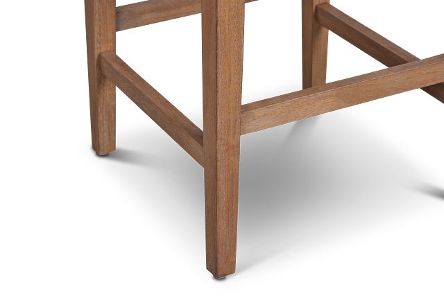 Provo White 24" Upholstered Barstool