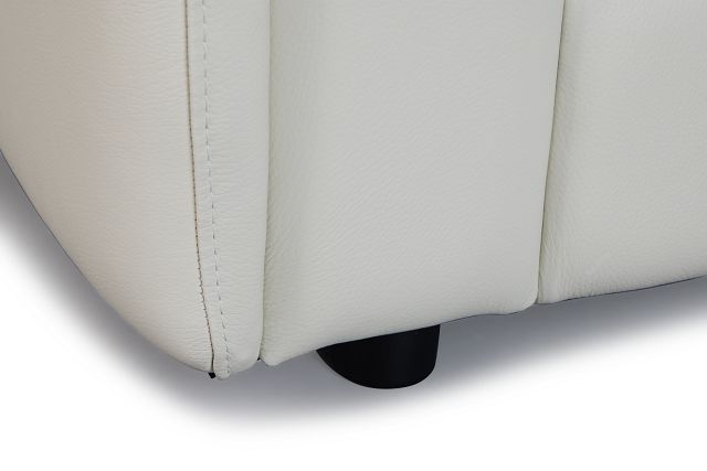 Rowan Light Beige Leather Chair