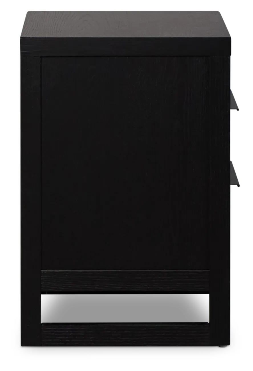 Williamsburg Black Nightstand