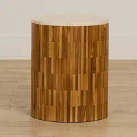 Haven Mid Tone Round End Table
