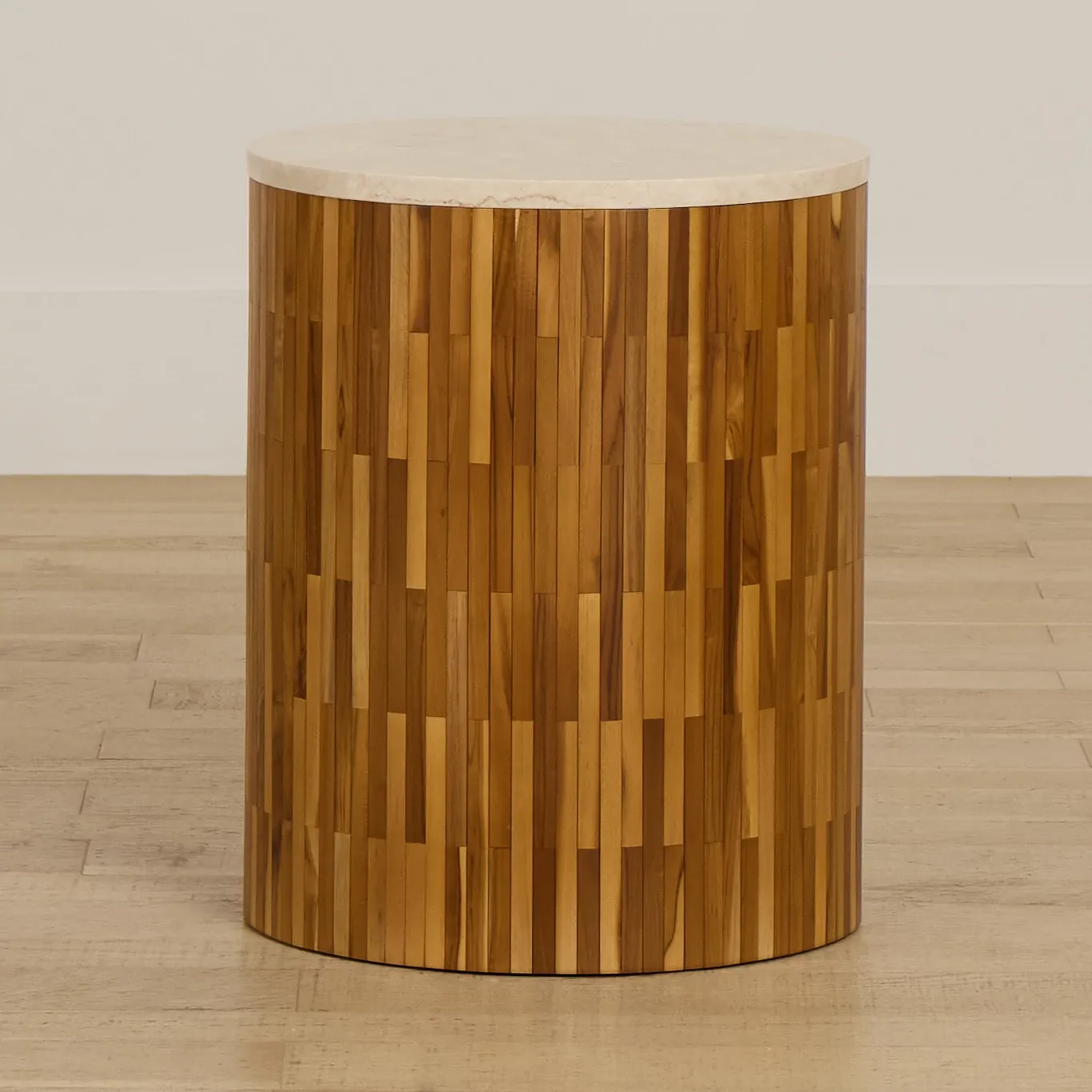 Haven Mid Tone Round End Table