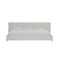 Grayton Maguire Ivory 44" Upholstered Platform Bed