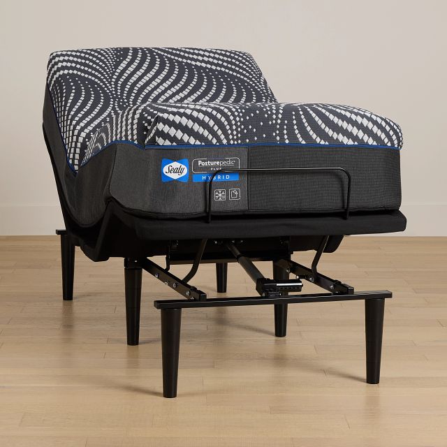 Sealy Posturepedic Plus High Point 14" Soft Ease Adjustable Mattress Set