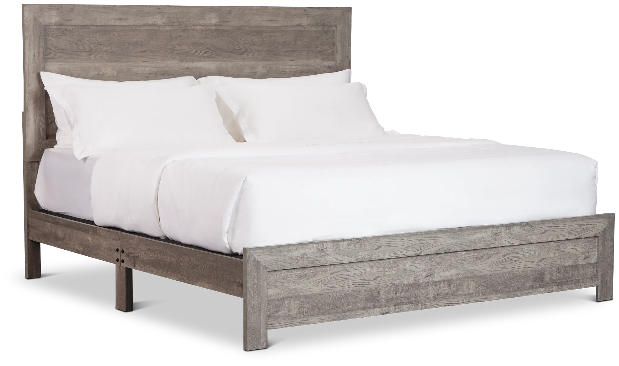 Ollie Gray Panel Bed