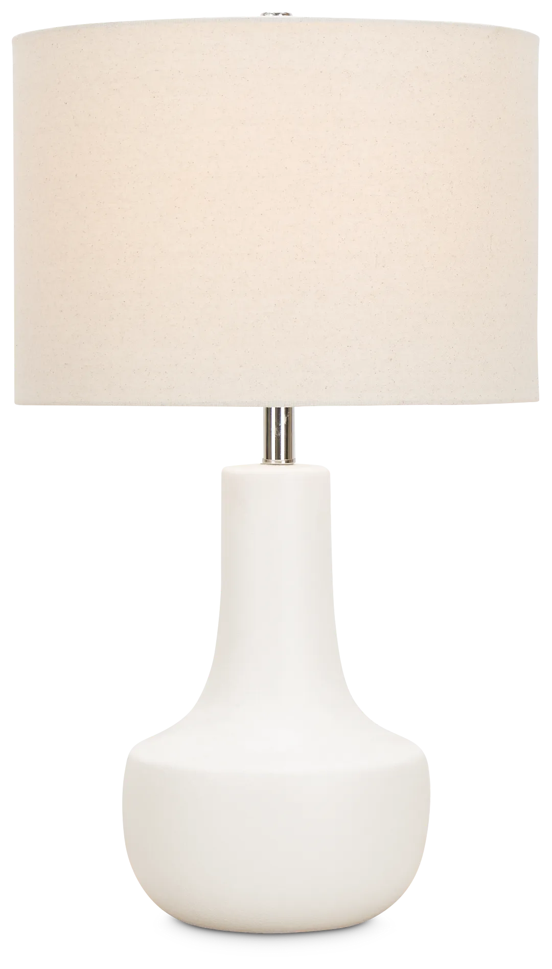Farren White Ceramic Table Lamp