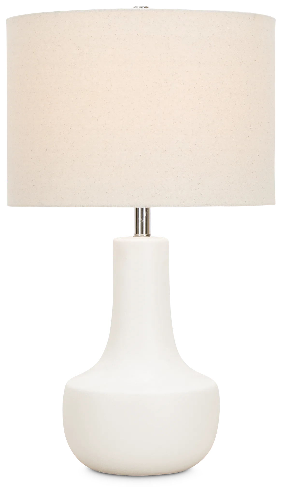 Farren White Ceramic Table Lamp