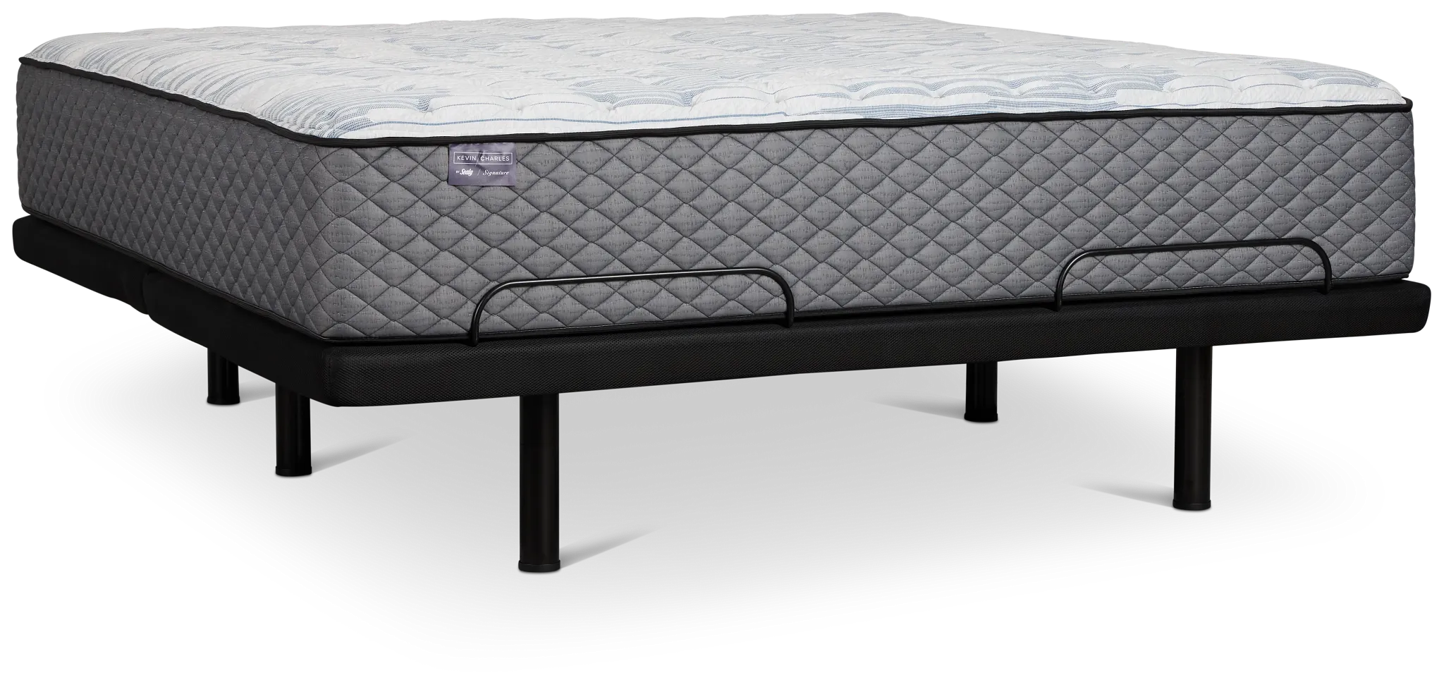Kevin Charles By Sealy Signature Extra Firm Elite Adjustable Mattress Set
