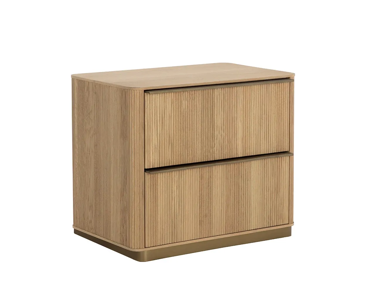 Delphi Light Tone Nightstand