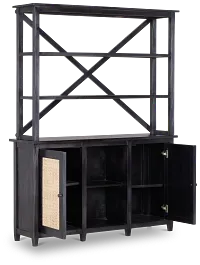 Brooklyn Black Bookcase