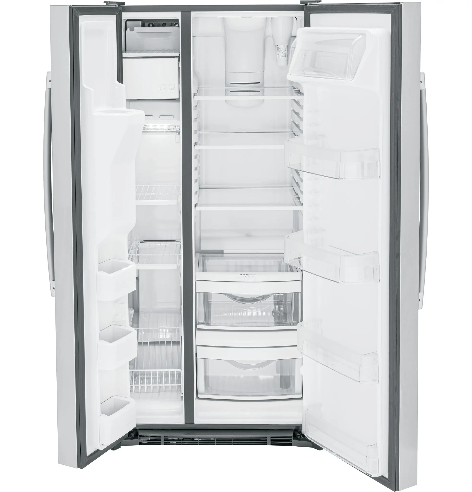 Ge Profile 23 Series Stainless Steel Side By Side Refrigerator